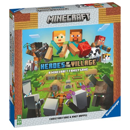 Minecraft Heroes Save The Village Sällskapsspel SV/DA/NO/FI