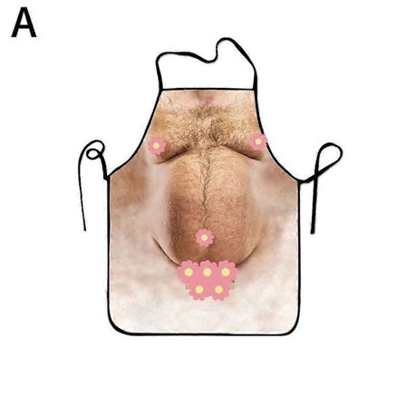 Kjøkkenforkle for menn Muskelmann Ermeløs Forkle Vanntett og Flekkbestandig