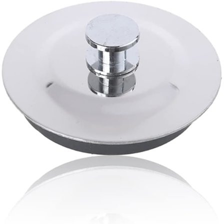 Afløbsprop, Universalpropper til afløb Ø 42 til 45 mm, Badekarsprop, Vaskeprop til badekar, køkken, badeværelse