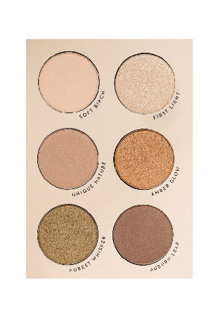 Lumene Nordic Neutrals Eyeshadow Palette Ögonskuggor Dam Flerfärgad 8 G