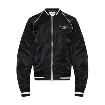 Iceberg Jakke with logo Sort, Herre