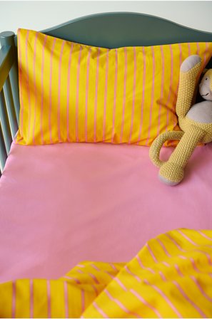 Jotex - Percale Mini Dra-på-laken - Økologisk Rosa - ZACK - Kjøp Laken hos Jotex