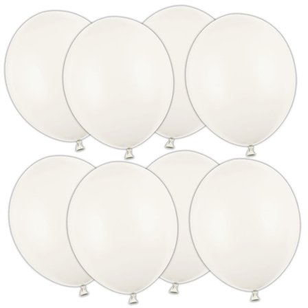 Vahvat Ilmapallot Norsunluuvalkoinen Pastelli 12 cm 100-pakkaus