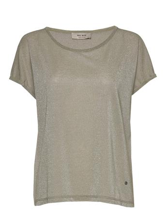 Kay Tee T-shirts & Tops Short-sleeved Grå MOS MOSH