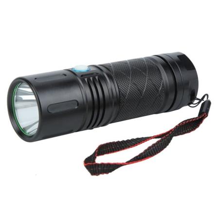 Superljus utomhus LED-ficklampa i aluminiumlegering KLB