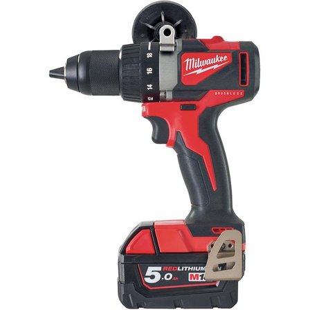 Milwaukee M18 BLDD2-502X Porakone-ruuvinväännin sis. akun ja laturin, Koneet