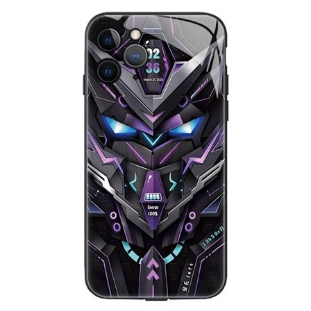 LED Lysande Telefonfodral Kompatibelt med iPhone, Coolt Personligt Anti-Fall Skydd Typ 4[] Typ 4{FY}