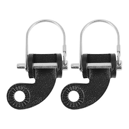 2 st 12 mm Dragkrok för Burley Cykelvagnar Ersättning - Cykelvagnskoppling - Ersättning