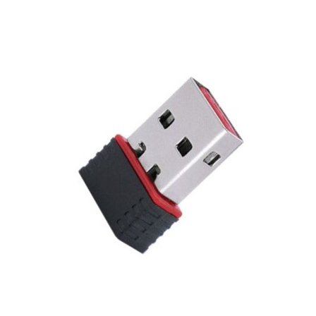 RTL8188 WiFi 6 USB-adapter Mini USB-dongle 2.4GHz 802.11n Netværkskort Signalmodtager, til pc'er og bærbare computere, driverfri, understøtter Windows