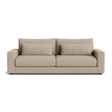 Sevilla 3 personers sofa - Aragon Grå/Beige - 238x108x85 - Sofa, 3 personers sofa