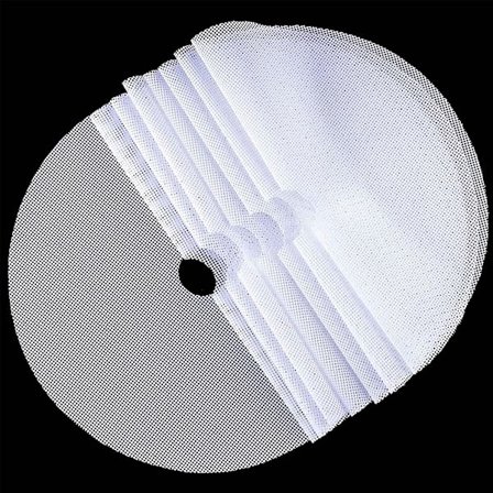 8 stk. Runde Silikone Dehydrator Ark, 13 tommer Non-stick Frugt Dehydrator Måtter, Genanvendelig Steamer Måtte Mesh Ark til Frugttørrer (8, 13x13 