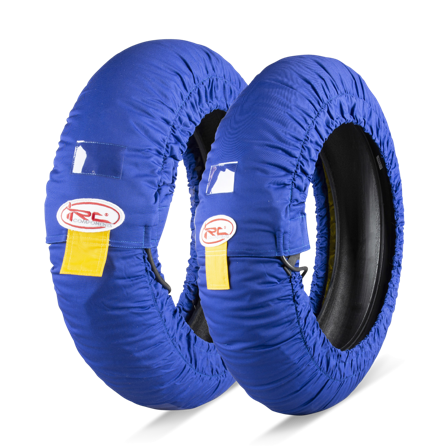 Reifenwärmer IRC Master Blau