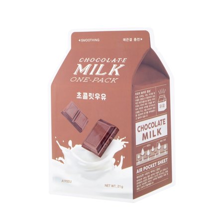 A'PIEU Viso Chocolate Milk One-Pack 21g - Maschera Idratante