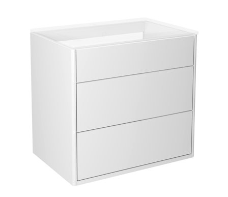 Gustavsberg Graphic Kommode 60 cm, uten vaskeservant Hvit, Baderom