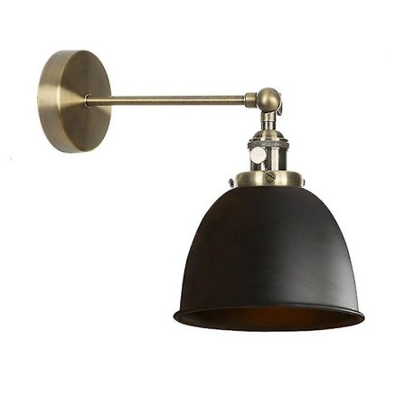 Dekorativ hotellbar-vegglampe i smijern