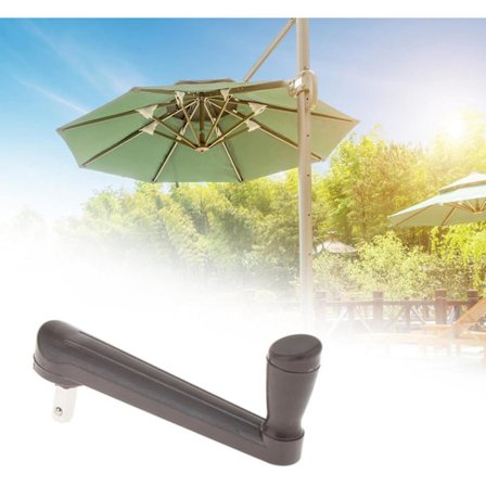 Parasol tilbehør til terrasse, parasol reservedele, parasol solskærm dele, sidehængt parasolholder til bord, krumtap