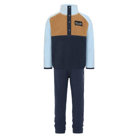 Monte Kids Half Button & Pants Combo Navy