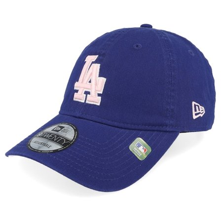 New Era - MLB Ble unconstructed Czapka Z Daszkiem - Los Angeles Dodgers MLB24 Mothers Day 9TWENTY Blue Dad Cap @ Hatstore