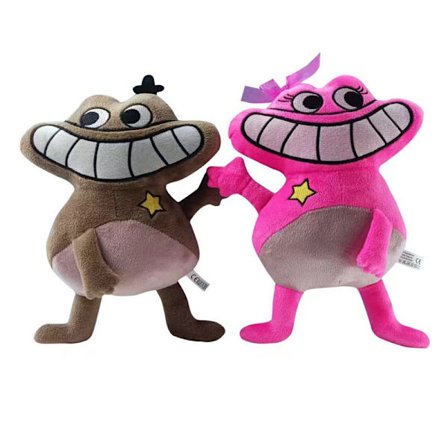 Banban Kindergarten Big Frog Par Plyschleksaker