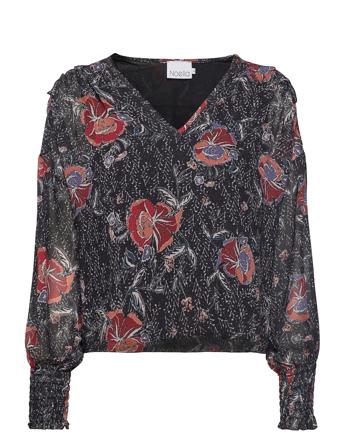 Rap Blouse Patterned Noella
