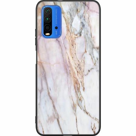 Xiaomi Redmi 9t Svart Skal Marmor