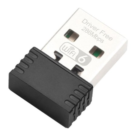 Mini WIFI 6 USB Nettverkskort 802.11ax 286M 2.4GHz Wi-Fi Lan