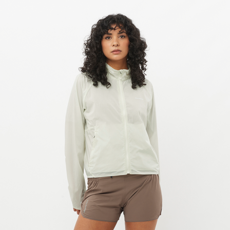 Salomon - Jassen Kleding Shkout Fly Jkt W - Icicle