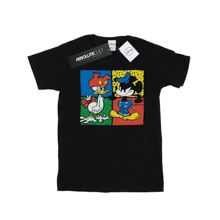 Disney Herr Mickey Mouse Donald Kläder Swap T-shirt XXL Svart