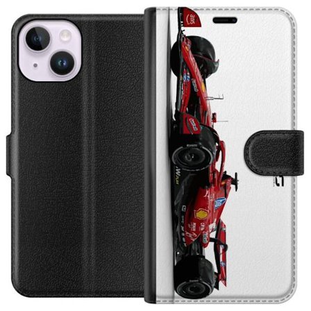 Kompatibelt Plånboksfodral till Apple Apple iPhone 14 F1 Sportbil Racing Formel 1 Grand Prix