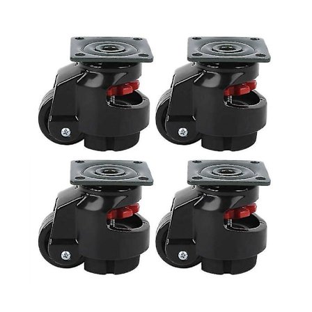 4pcs Heavy Duty Nylon Level Adjustment Caster Gd-40f High Quality Indu