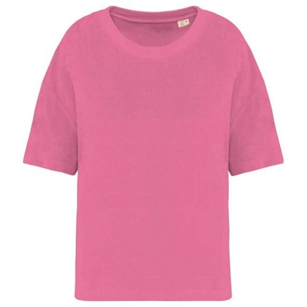 Native Spirit Dam/Dam Terryfrotté T-shirt S Candy Rose