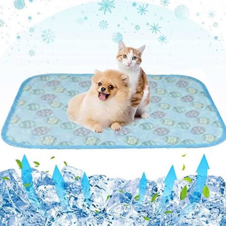 Viilentävä alusta koirille ja kissoille, kesäinen viilennyspeti (M (50x70cm)