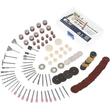 141stk Mini Elektrisk Presisjonsverktøysett Elektrisk Kvern Verktøy Sliping Poli