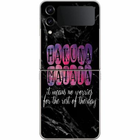 Samsung Galaxy Z Flip4 Premium Skal Hakuna Matata