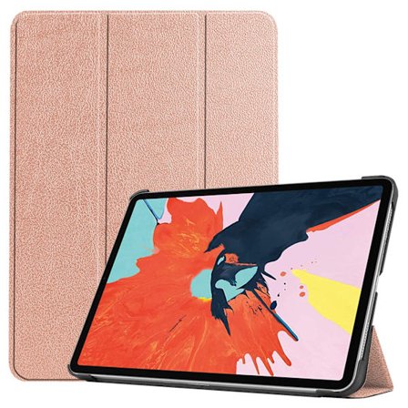 Läderfodral med ställ till iPad Air 10.9 (2020), rosa