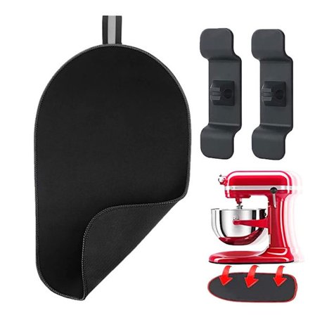 1 stk. Glidepude + 2 stk. Trådclips Køkkenhjælper Glidemåtte Køkken