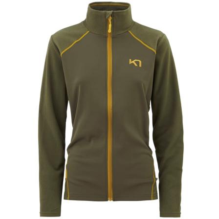 Kari Traa Women's Kari Full Zip Fleece Women Mid layer tops Green S