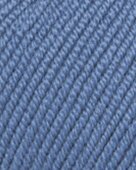 Garn Merino Baby Mediumblau