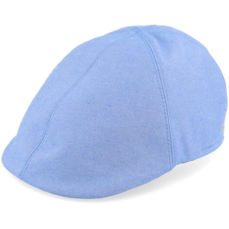 Mayser - Blau Flatcap Cap - Paddy Gomera Ocean Flat Cap @ Hatstore