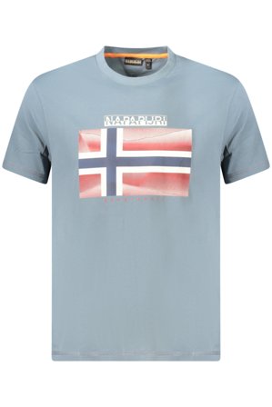 Napapijri T-shirt Maniche Corte Uomo Grigio