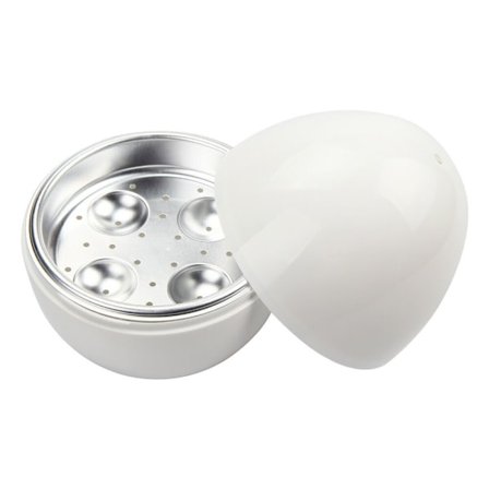 Egg Shape Steamer Microwave Safety 4 Egg Poacher
