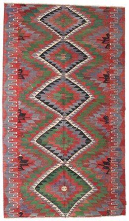 Vintage Kelim Vintage Turkije Vloerkleed 183X320 Wol
