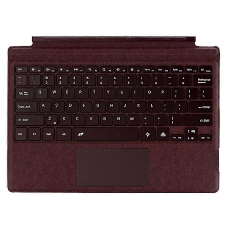 Kompatibelt med Microsoft Surface Pro 7+/7/6/5/4/3 Bakgrundsbelyst Bluetooth-tangentbord med pekplatta - Perfekt
