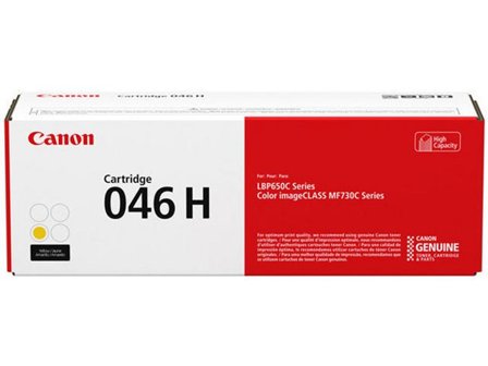 Canon Toner, 046H, Gul, 9004078 - Lyreco - Toner och bläck - Tonerkassetter - Toner Canon