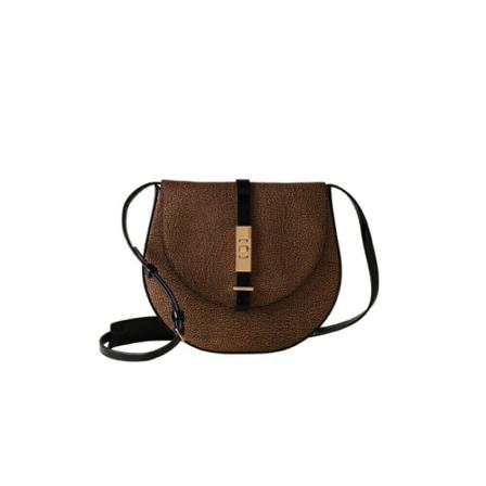 Borbonese, Cross Body Bags Bruin, Dames, Maat:ONE Size
