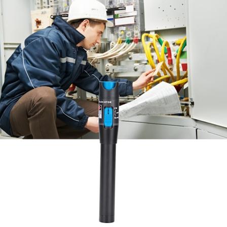 Sähköinen testauskynä Optinen kuitu 1mW 5KM Punainen valo Visuaalinen vikapaikannin Paikannin Keraamisella ytimellä CATV-televiestintään