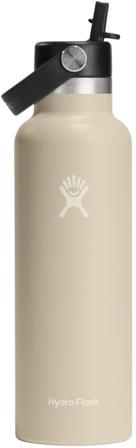 HydroFlask - Standard Flex Straw 621 ml - juomapullo pillillä - Oat