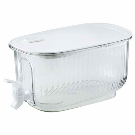 Dryckesdispenser, 4L kall kanna med kran för kylskåp