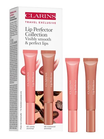 Clarins Natural Lip Perfector Set cont.: Lip Gloss N° 05 Candy Shimmer 12 ml (GH 1484964) + Lip Gloss N° 06 Rosewood Shimmer 12 ml (GH 1506410) 