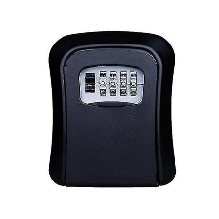 Mini-avaimen säilytyslaatikko Lukko Ovi Kissan silmä Metalli Seinä Varkaudenestolukko Laatikko